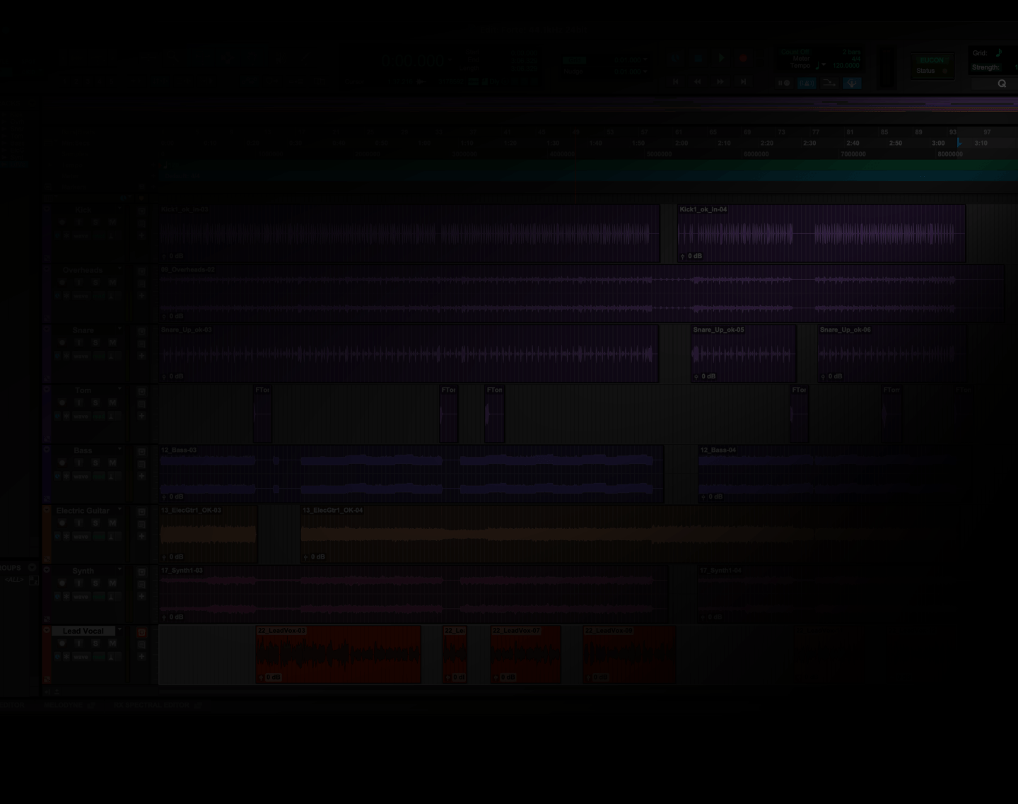 Pro Tools Background